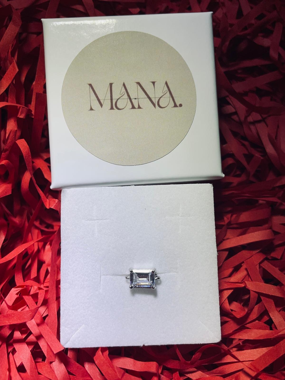 Tourmaline – Anello Regolabile a Catena 925  con Tormalina Naturale