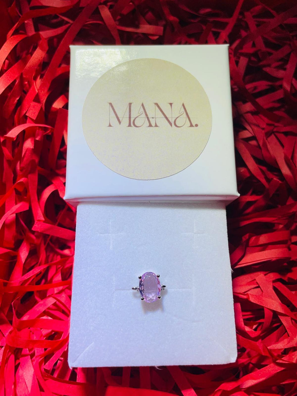 Tourmaline – Anello Regolabile a Catena 925  con Tormalina Naturale